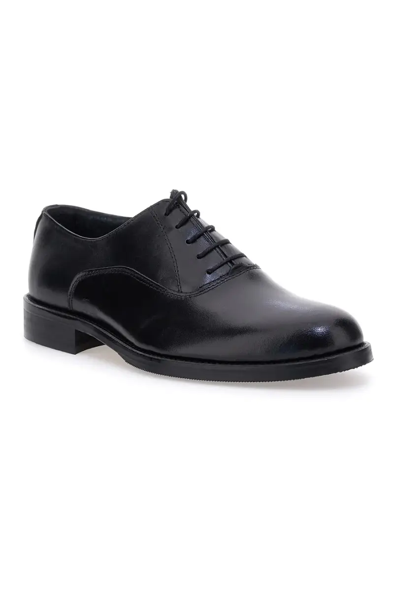 Scarpe eleganti nere con finitura lucida Made in Italy Pittarello 7700 [NERO] miniatura 2