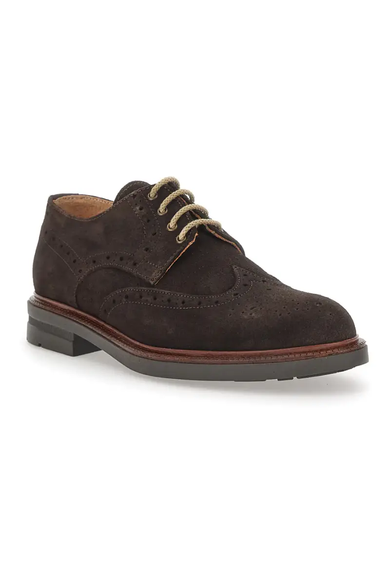 Scarpe Stringate Pittarello 8058 Marroni [TESTA DI MORO] miniatura 2