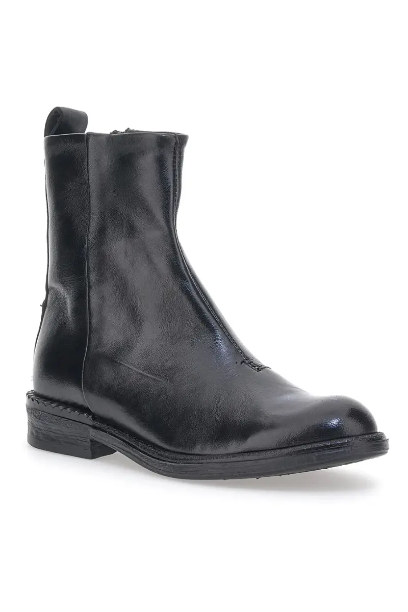 Stivaletti Ankle Boots Pitatrello 56235 Vera Pelle [NERO] miniatura 2