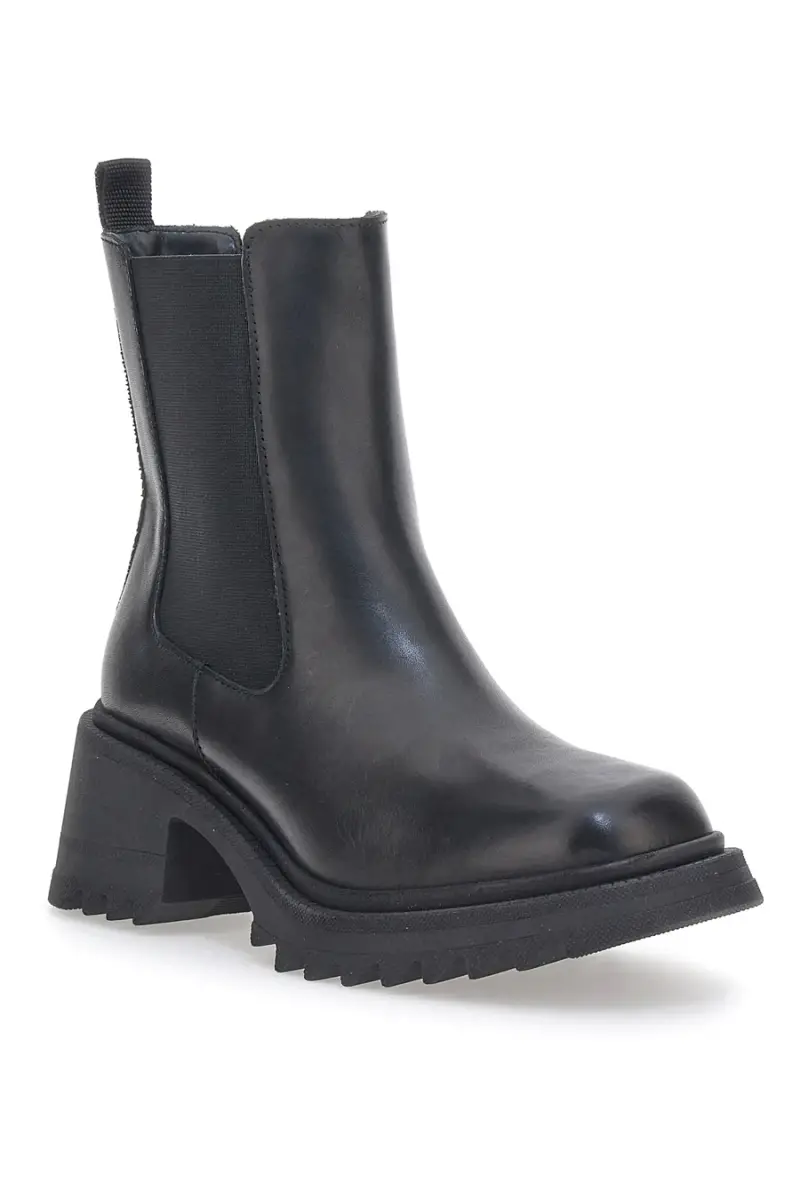 Stivaletti Beatles Pittarello 169 Nero Vera Pelle [NERO] miniatura 2