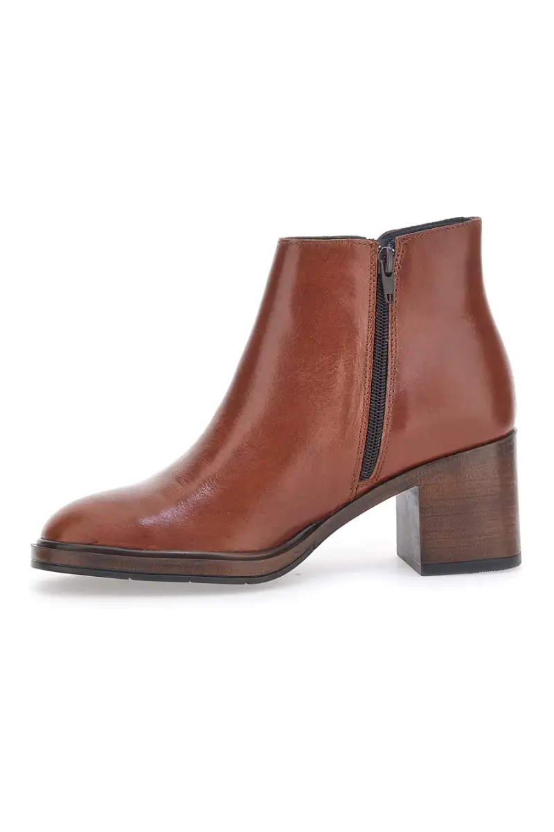 Stivaletti Cognac Vera Pelle Pittarello Look 2441769 [BRUCIATO] miniatura 4