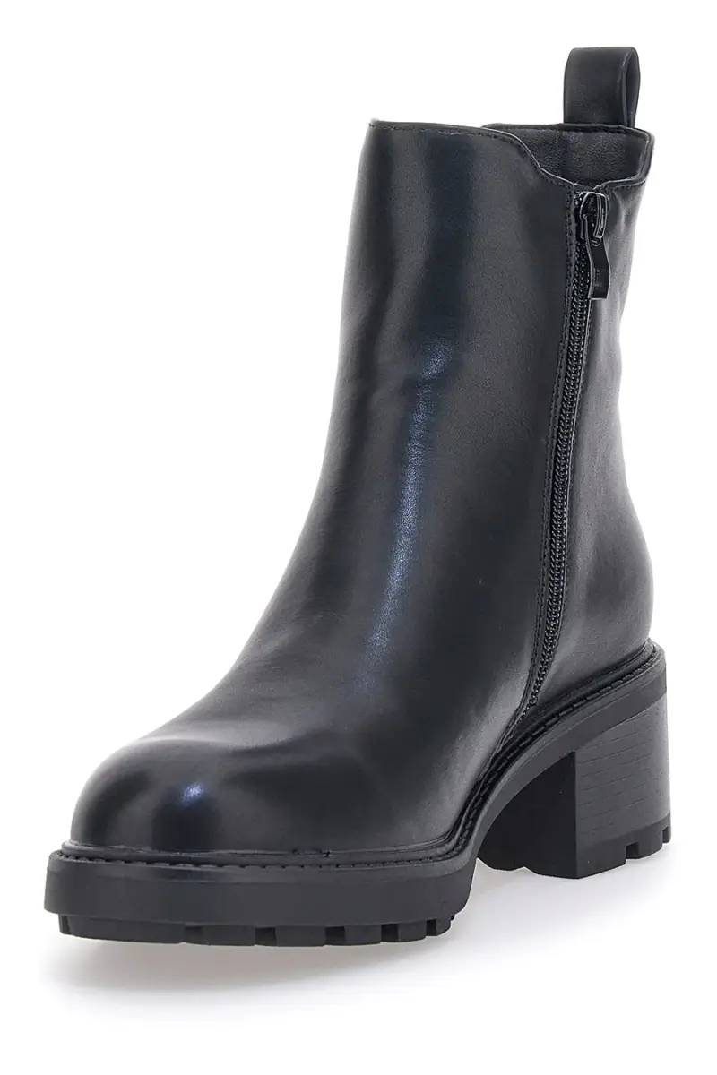 Stivaletti Neri con Elastico e Cerniera Laterale Pittarello Capsule 24286006 [NERO] miniatura 3