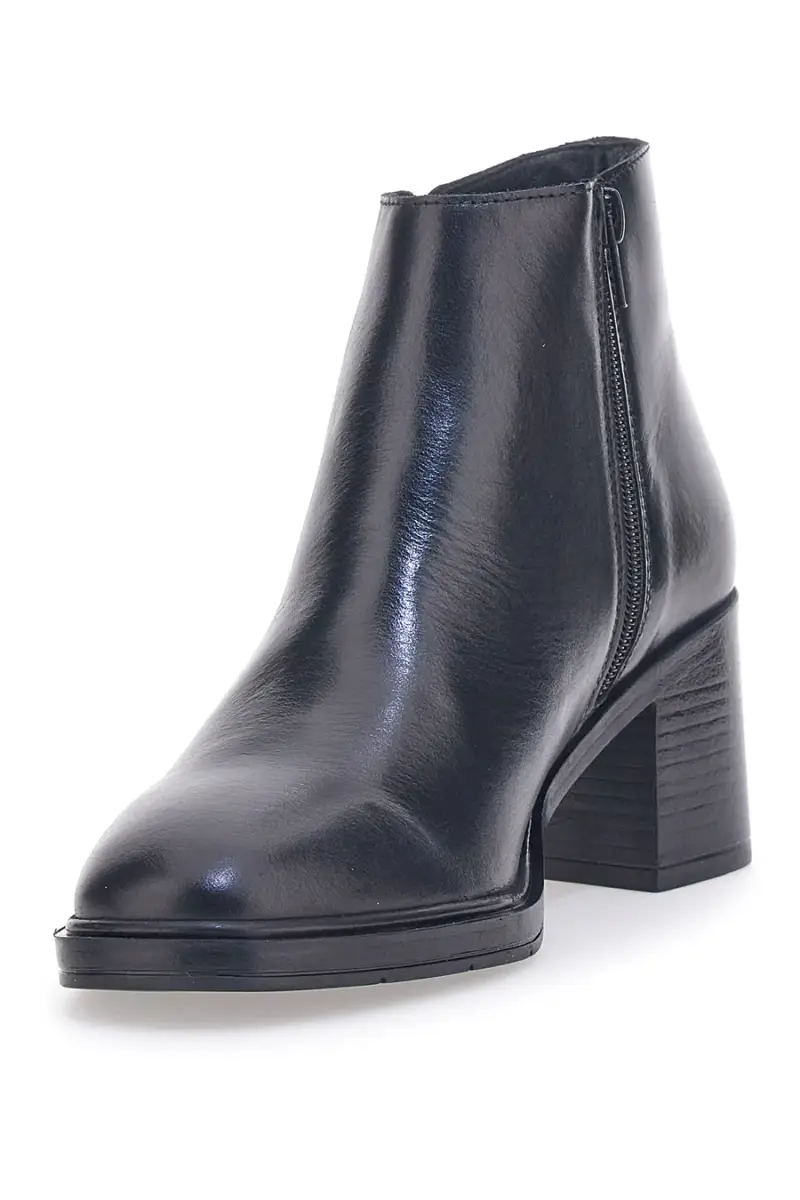 Stivaletti Neri Vera Pelle Pittarello Look 2441769 [NERO] miniatura 3