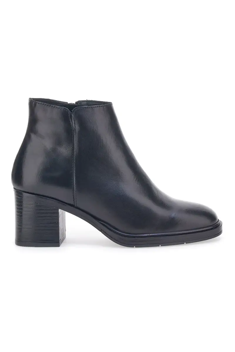 Stivaletti Neri Vera Pelle Pittarello Look 2441769 [NERO]