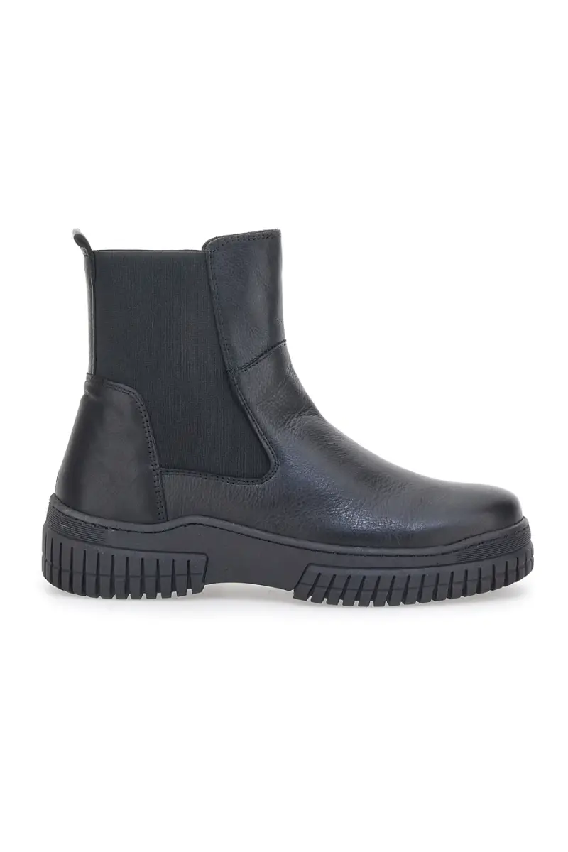 Stivaletto Chelsea Boots Pittarello 884001 Neri Vera Pelle [NERO]