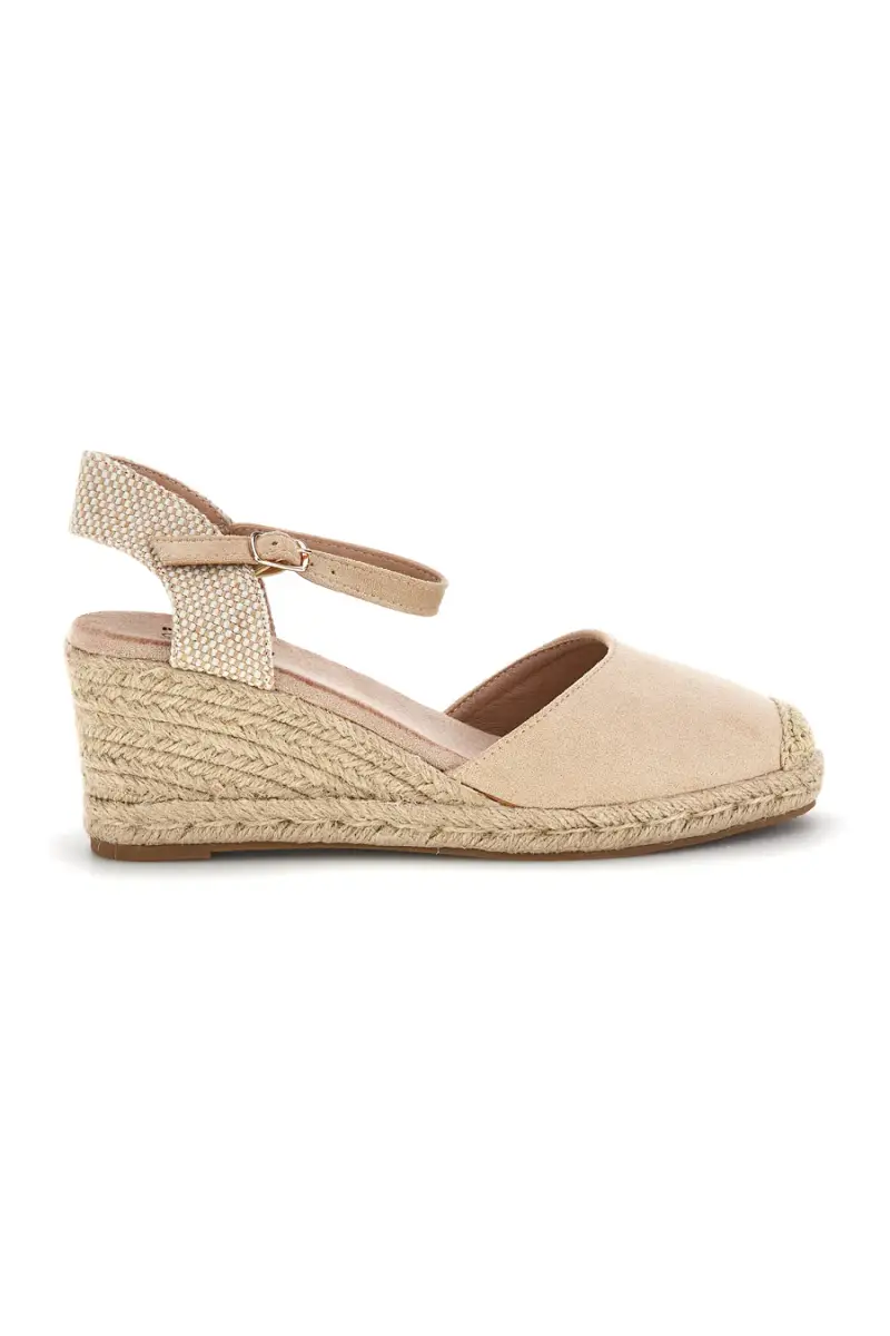 Sandali espadrillas Beige con zeppa in corda Pittarello Sun Bl2 [BEIGE]