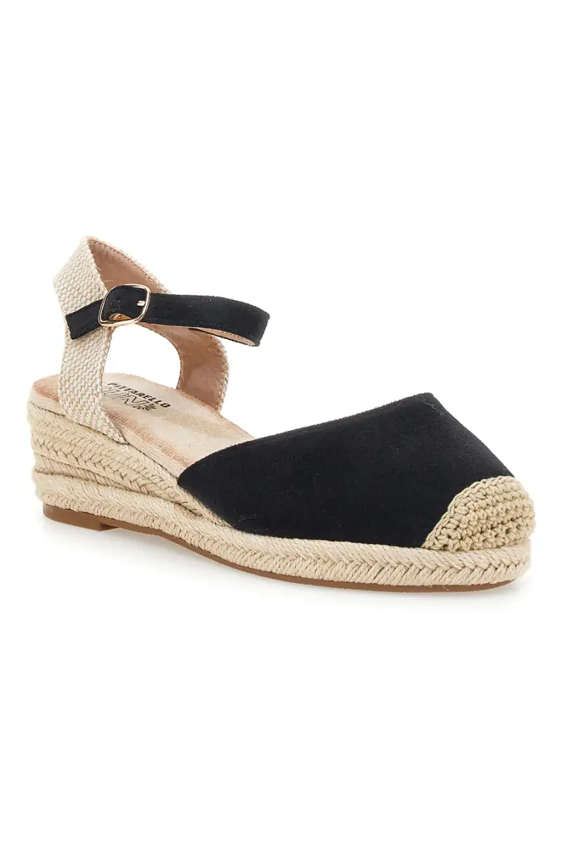 PITTARELLO SUN Espadrillas Donna Nero 4366294 miniatura 2