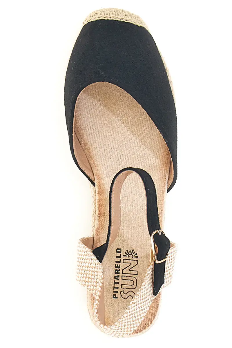 PITTARELLO SUN Espadrillas Donna Nero 4366294 miniatura 3