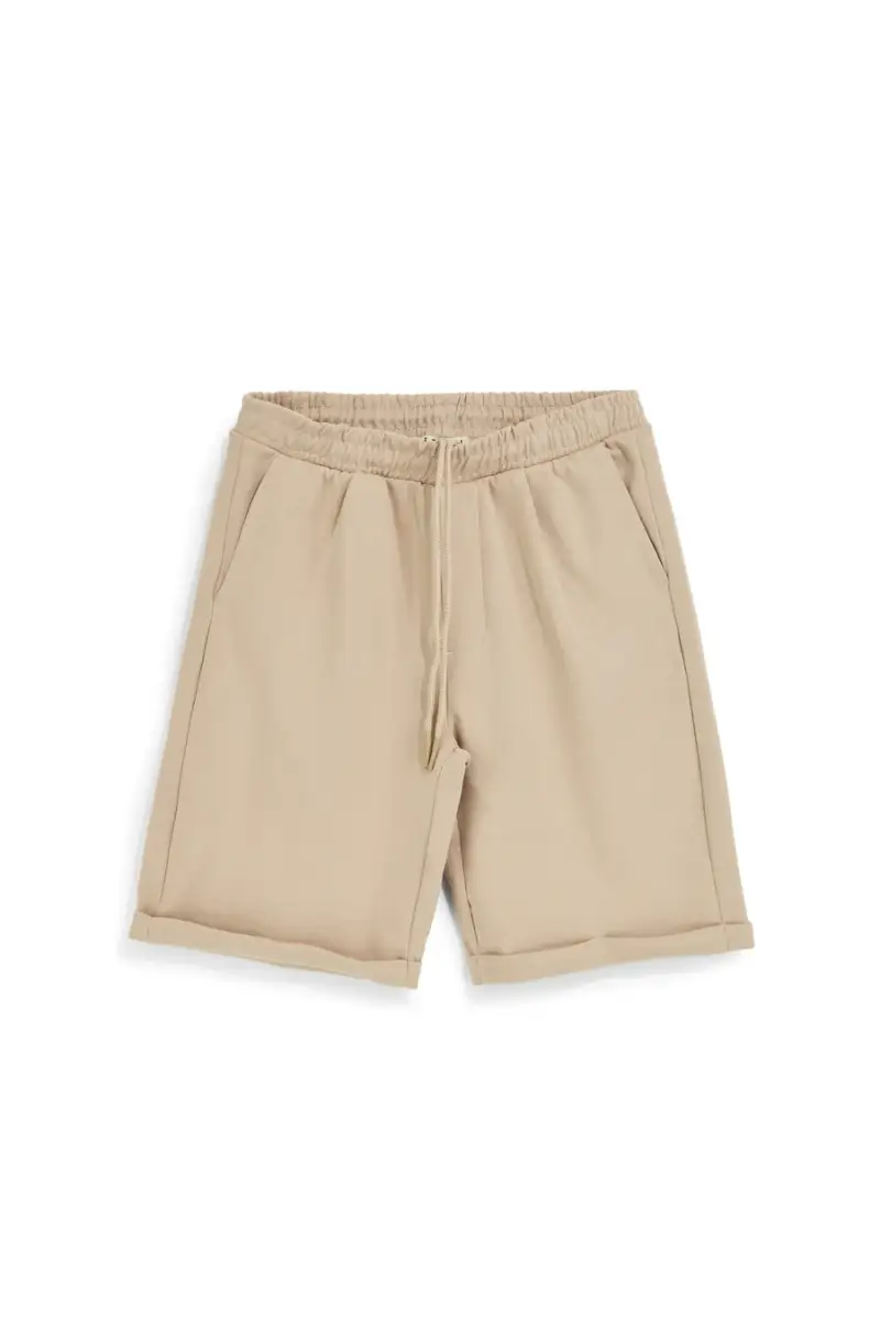 Bermuda in cotone beige con coulisse Pittarello Tierra pt-t-9075 [SABBIA]