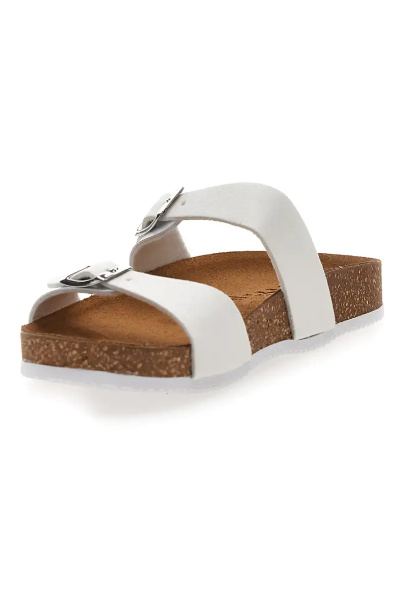 Ciabatte Bianche con Doppia Fibbia Stretta PITTARELLO TIERRA 335A006SR [BIANCO] miniatura 3