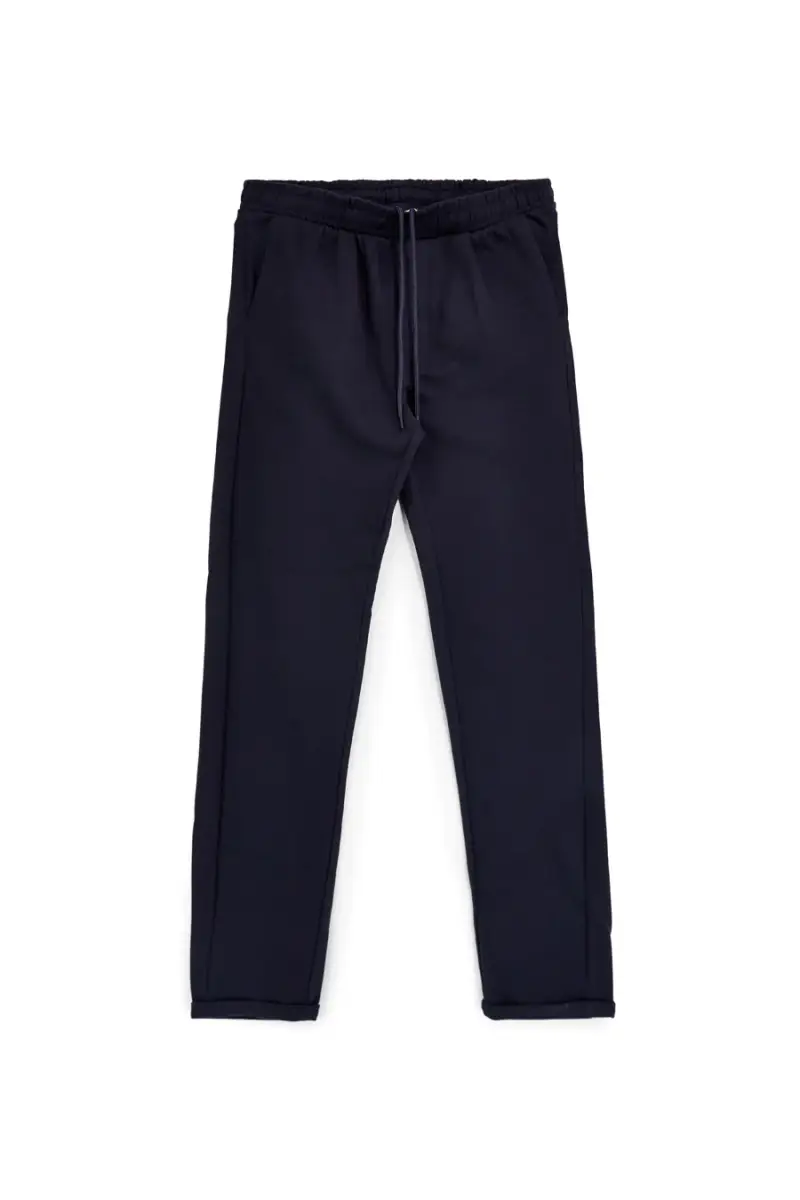 Pantaloni blu coulisse tinta unita Pittarello tierra PT-T-9078 [BLUE]