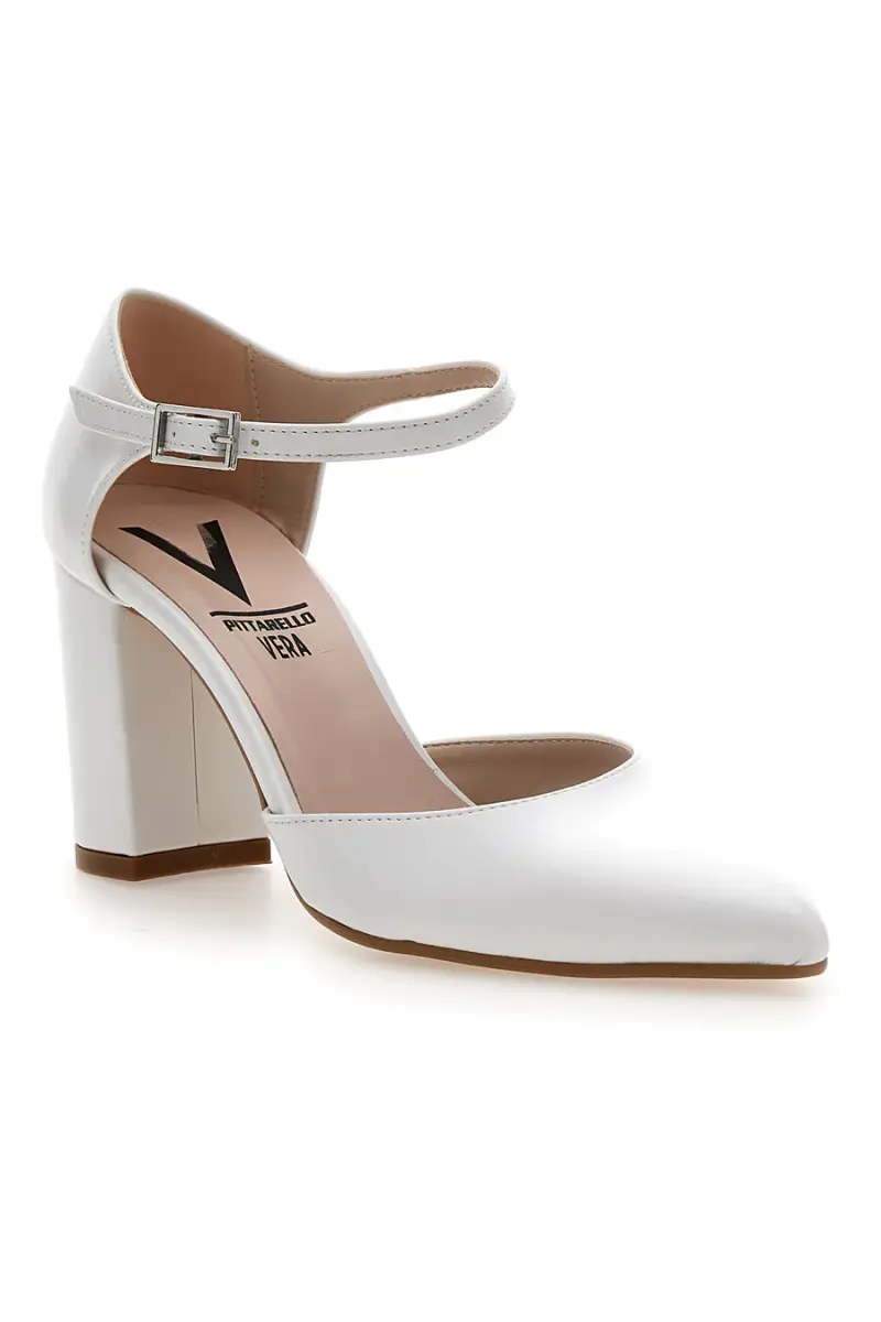 PITTARELLO VERA Décolleté Bianco 4195411 miniatura 2