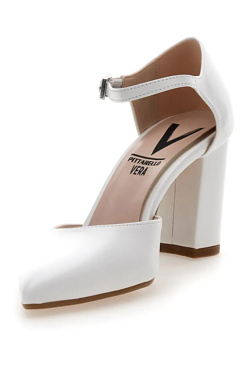 PITTARELLO VERA Décolleté Bianco 4195411 miniatura 3