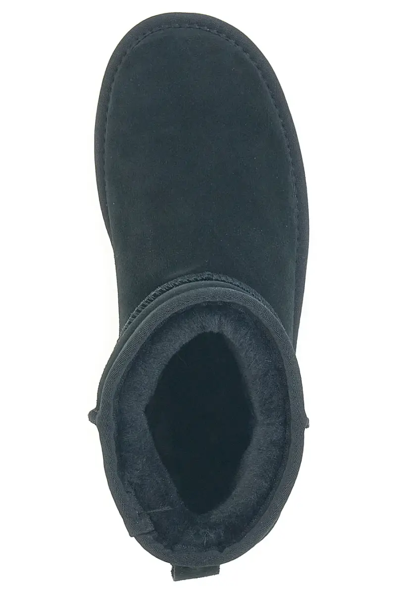 Stivaletti neri in vera pelle con pelo interno stile pantofola Pittarello wow 3551 [NERO] miniatura 3