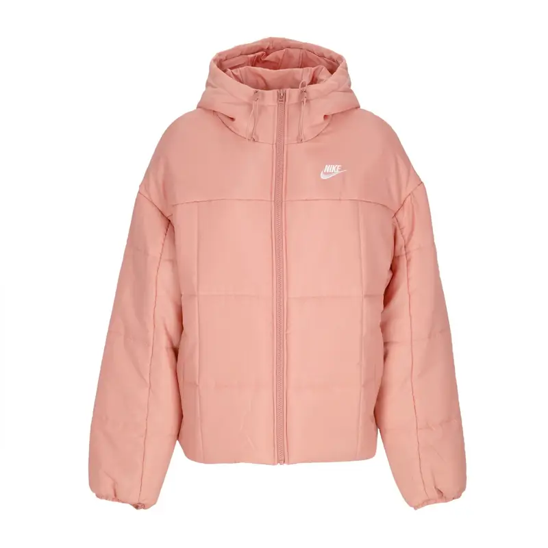 Piumino Donna W Essential Thermic Classic Puffer Red Stardust/white