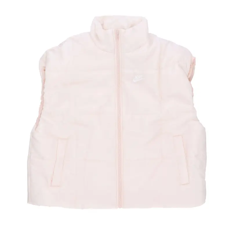 Piumino Smanicato Donna W Thermic Classic Vest Guava Ice/white