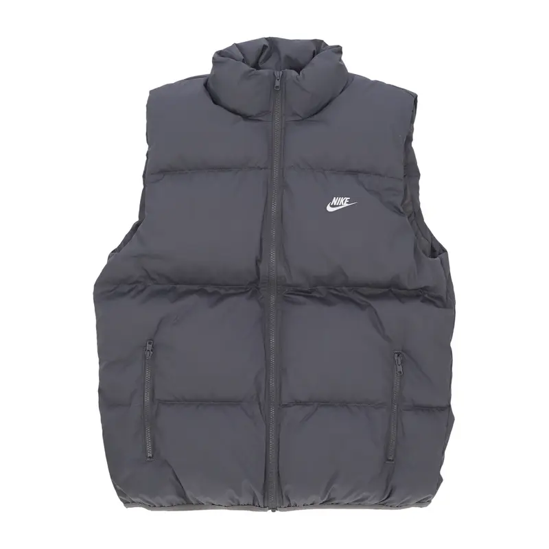 Piumino Smanicato Uomo Club Puffer Vest Iron Grey/white