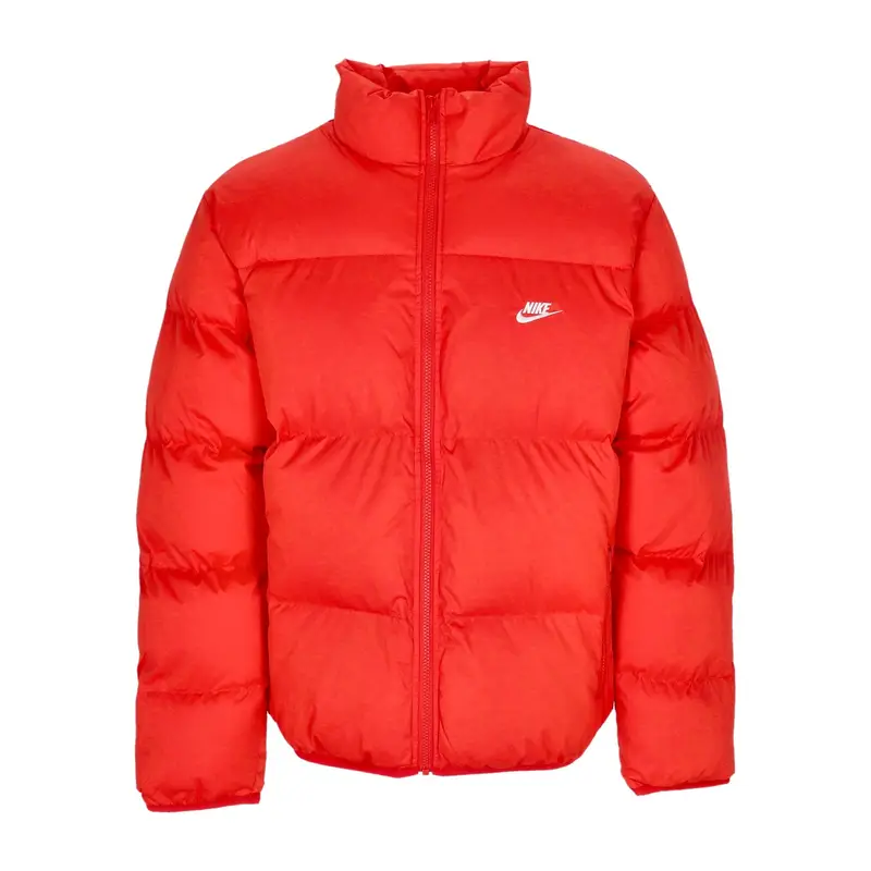 Piumino Uomo Club Puffer Jacket University Red/white