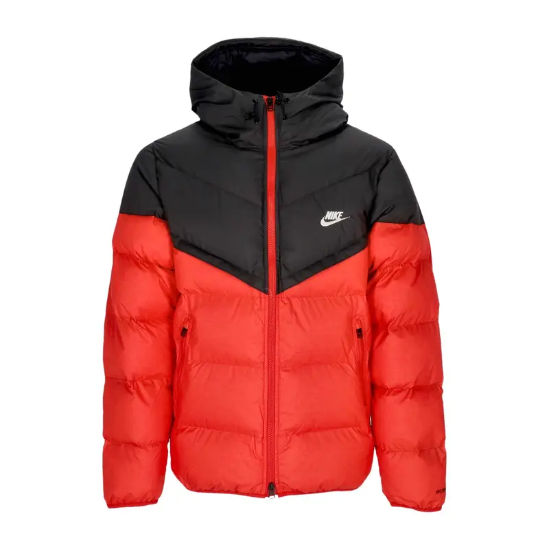 Piumino Uomo Storm Fit Windrunner Primaloft Hooded Jacket Black/university Red/sail