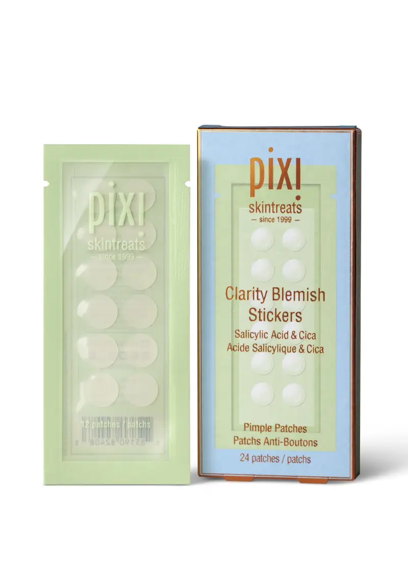 Pixi Clarity Blemish Stickers 24 Patches, Donna, Trasparente