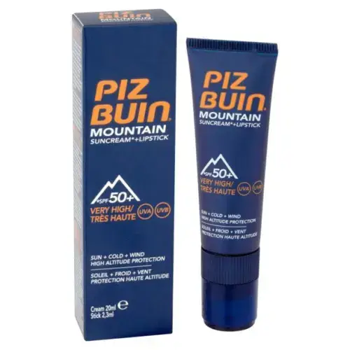 Protezione solare Piz Buin MOUNTAIN +STICK IP50
