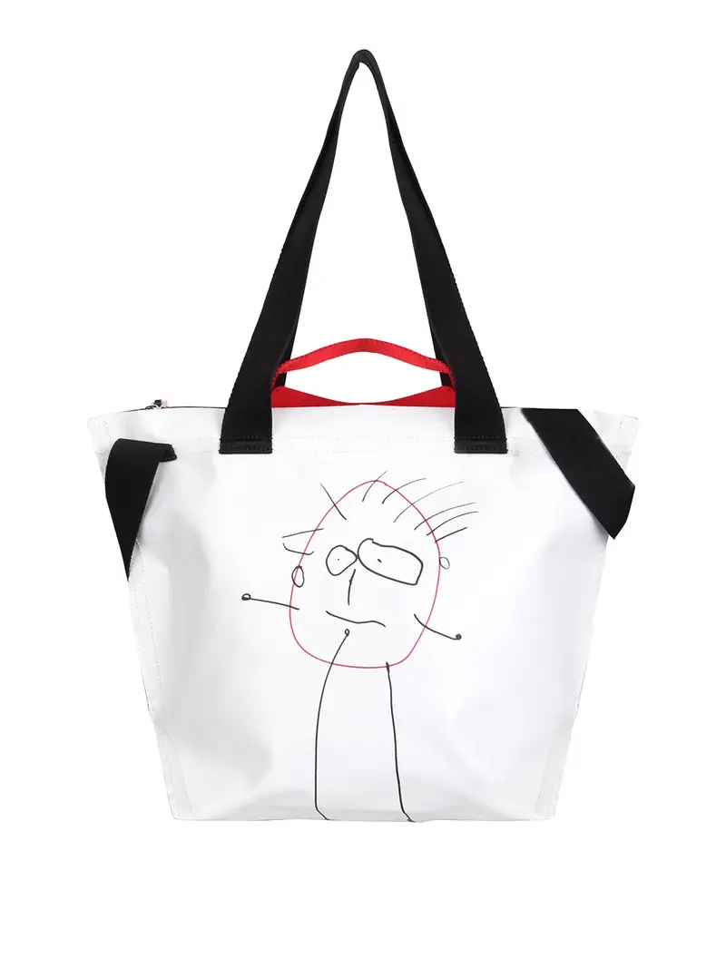 Borsa tote Bianco