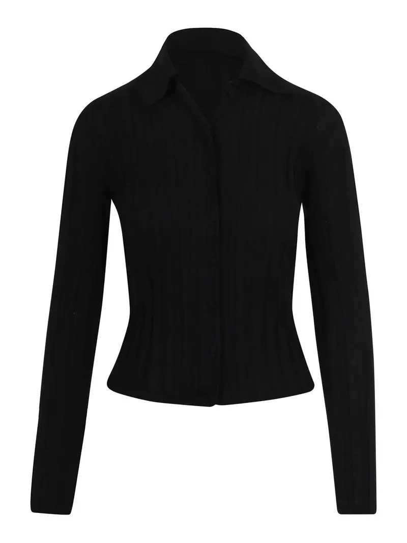 PLAN C Cardigan Nero 4007603