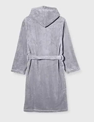 Playshoes Accappatoio in pile per bambini, Vestaglia Unisex - Bambini e ragazzi, Grigio, 86/92 miniatura 3