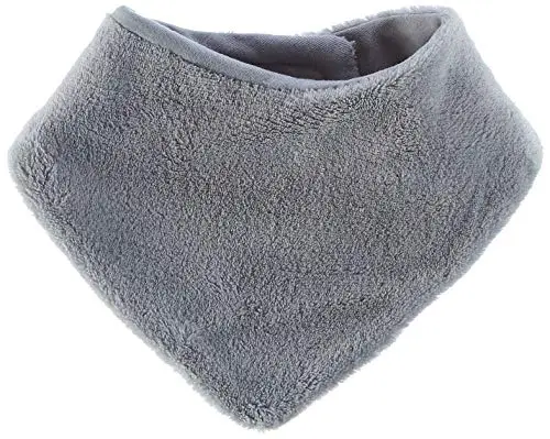 Playshoes Bandana In Pile, Sciarpa invernale Unisex - Bambini e ragazzi, Morbido Pile Grigio, Taglia unica