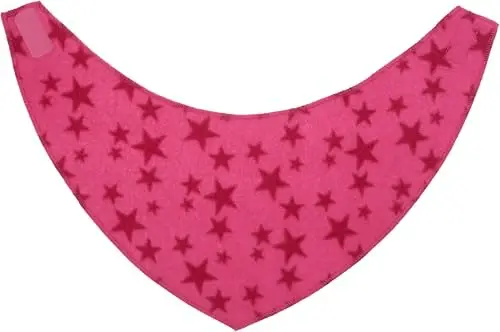 Playshoes Bandana In Pile, Sciarpa invernale Unisex - Bambini e ragazzi, Stelle Rosa, Taglia unica miniatura 2