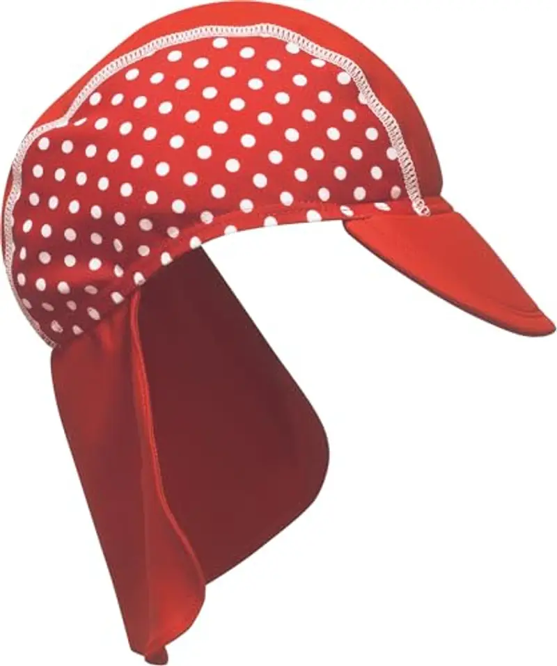 Playshoes Cappello Di Protezione Uv, Copricapo con cuffia da piscina Unisex - Bambini e ragazzi, Punti, 49 miniatura 2