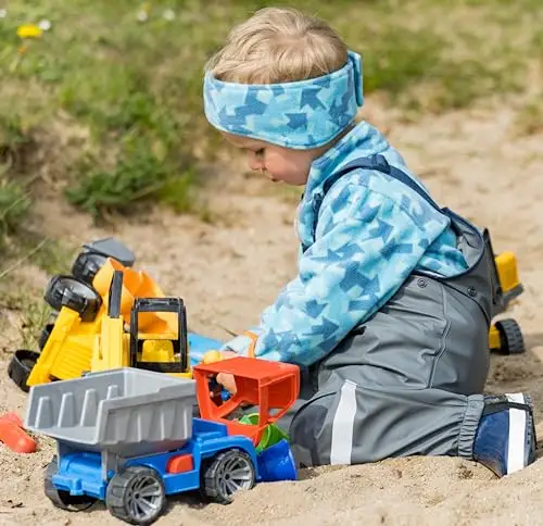 Playshoes Fascia In Pile, Fascia invernale Unisex - Bambini e ragazzi, Blu Acqua, Taglia unica miniatura 3