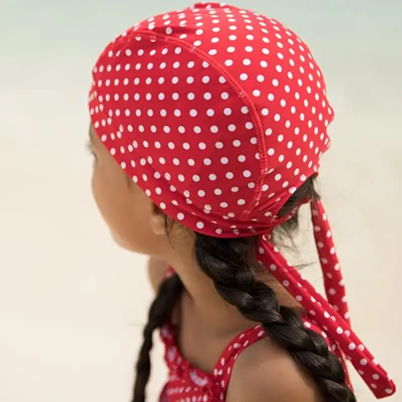 Playshoes Foulard Con Protezione Uv, Copricapo con cuffia da bagno Unisex - Bambini e ragazzi, Punti, 53 miniatura 3