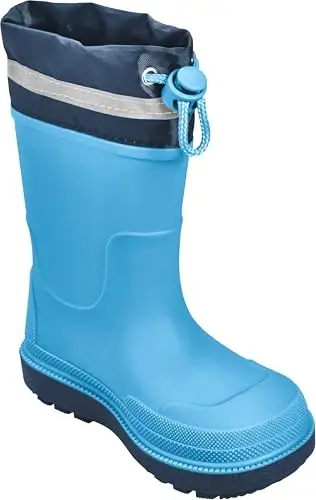 Playshoes Gummistiefel, Stivali in Gomma, Blau Stulpe, 26 EU miniatura 2