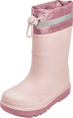 Playshoes Gummistiefel, Stivali in Gomma, Rosa Stulpe, 32 EU
