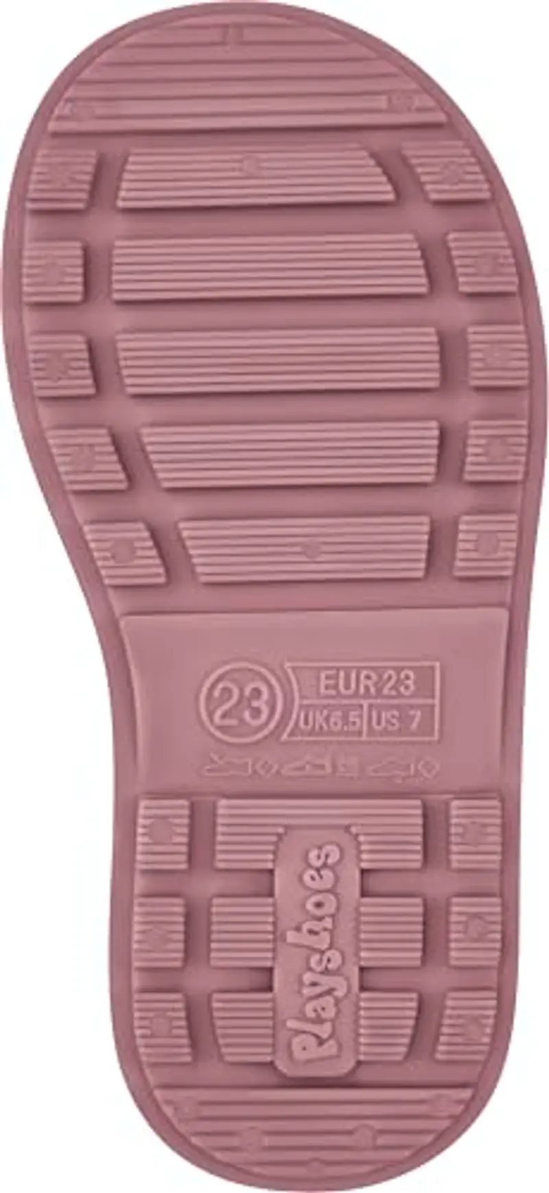 Playshoes Gummistiefel, Stivali in Gomma, Rosa Stulpe, 35 EU miniatura 2