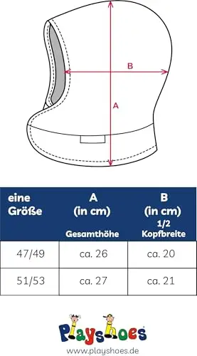 Playshoes Passamontagna In Pile, Cappello invernale Unisex - Bambini e ragazzi, Verde, 47 miniatura 3