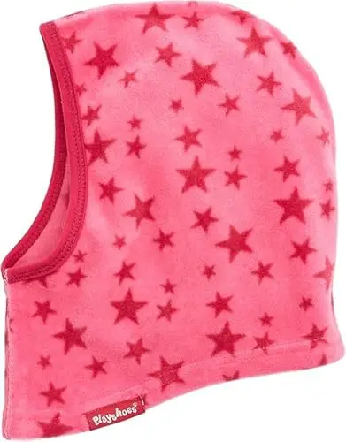 Playshoes Passamontagna In Pile, Cappello invernale Unisex - Bambini e ragazzi, Stelle Rosa, Taglia unica miniatura 2
