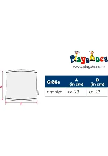 Playshoes Sciarpa Tubolare In Pile, Sciarpa invernale Unisex - Bambini e ragazzi, Grigio/Melange, Taglia unica miniatura 3