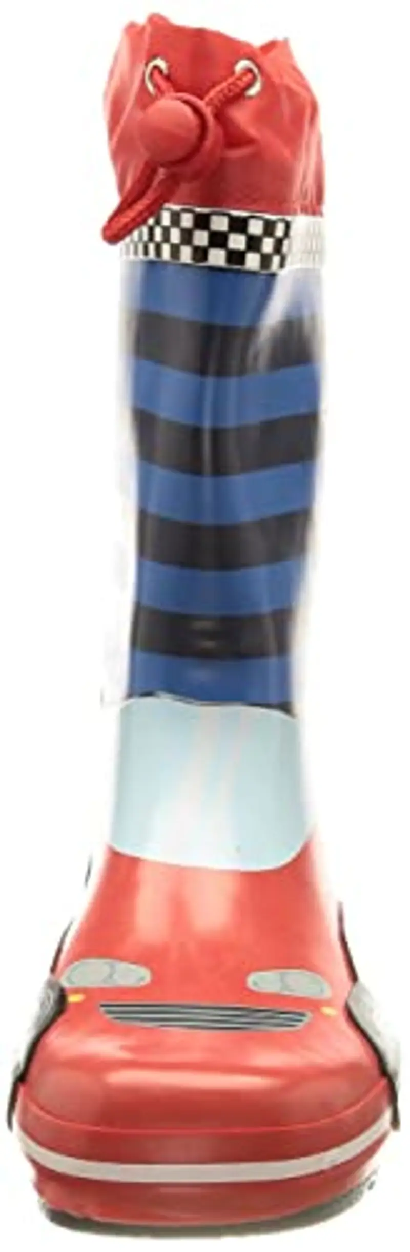 Playshoes Stivali di Gomma Con Coulisse Unisex - Bambini e ragazzi, Auto Da Corsa, 22 EU miniatura 2