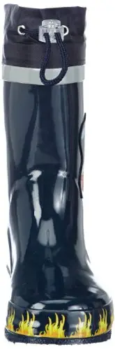 Playshoes Stivali di Gomma Unisex - Bambini e ragazzi, Blu (Vigili Del Fuoco), 34/35 EU miniatura 2