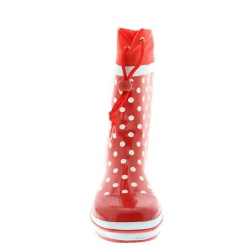 Playshoes Stivali di Gomma Unisex - Bambini e ragazzi, Rosso (Punti Rossi), 28/29 EU miniatura 3