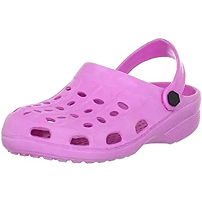 Playshoes Zoccolo In Eva, Sandali Da Bagno Unisex - Bambini e ragazzi, Rosa, 22/23 EU