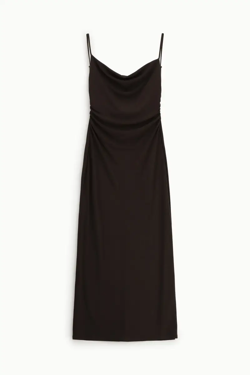 Abito con spalline e scollo schiena Moro