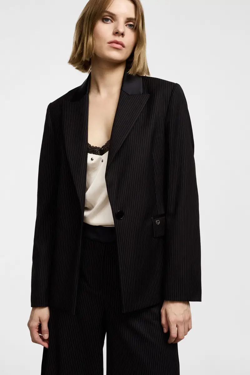 Please Blazer Nero 4289154 miniatura 4