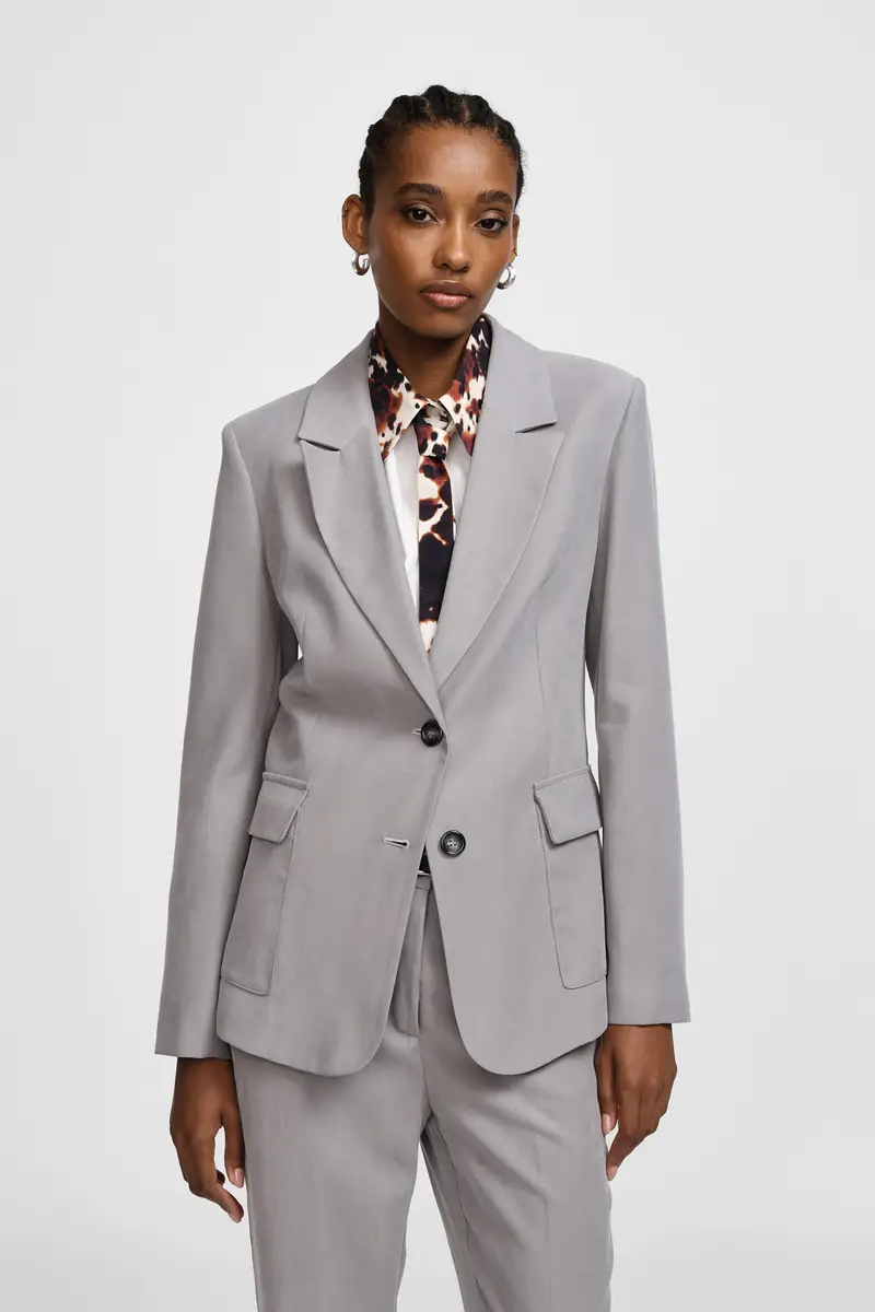 Please Blazer Grigio 4351393 miniatura 2