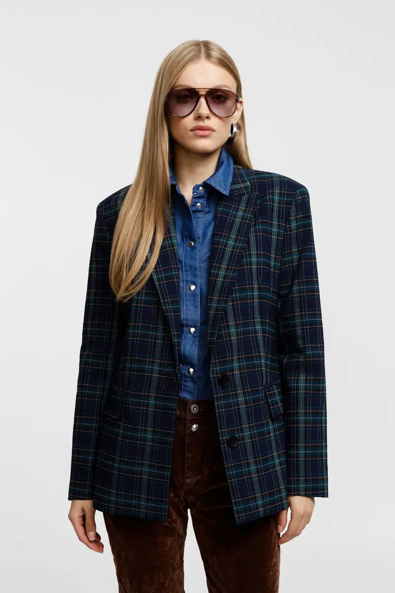 Please Blazer Verde 3715145 miniatura 3