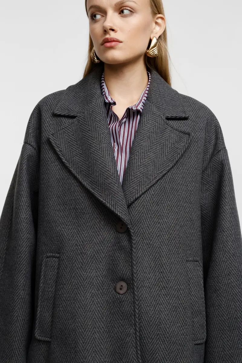 Please Blazer Grigio 4289155 miniatura 4