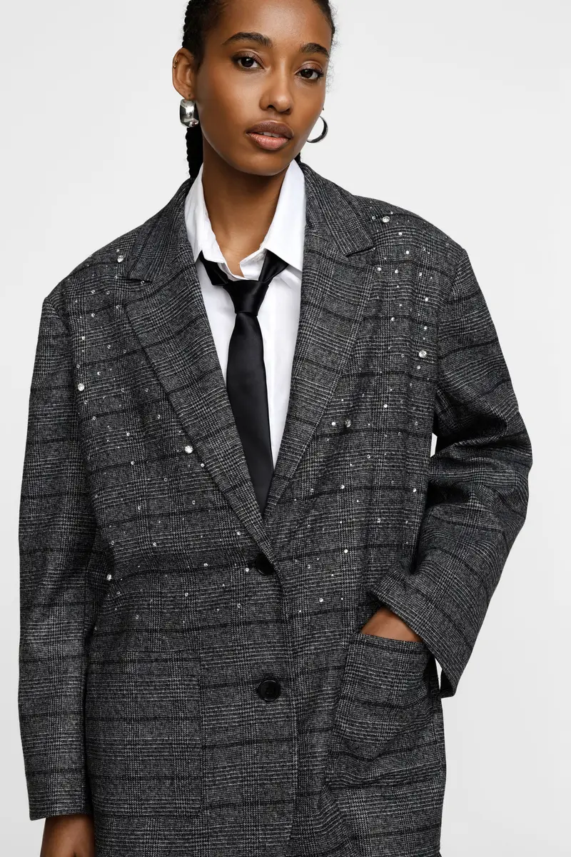 Please Blazer Nero 4170290 miniatura 3