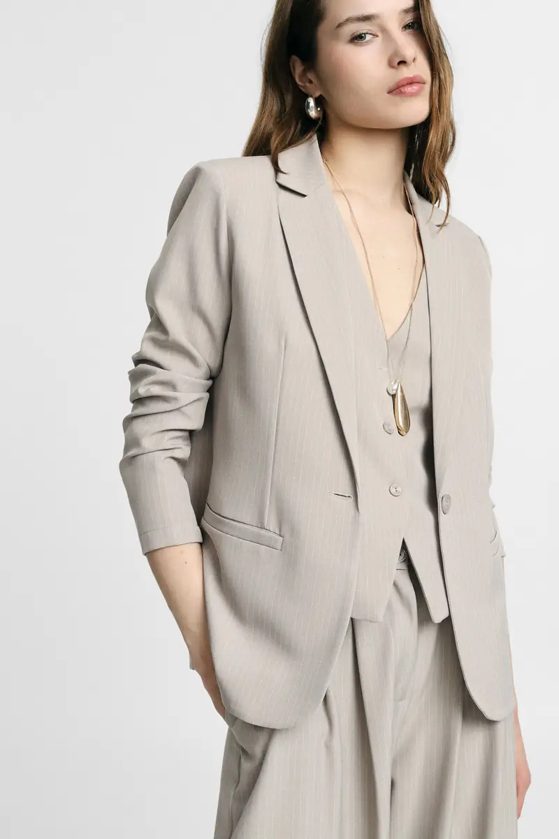 Please Blazer Beige 4351398 miniatura 2